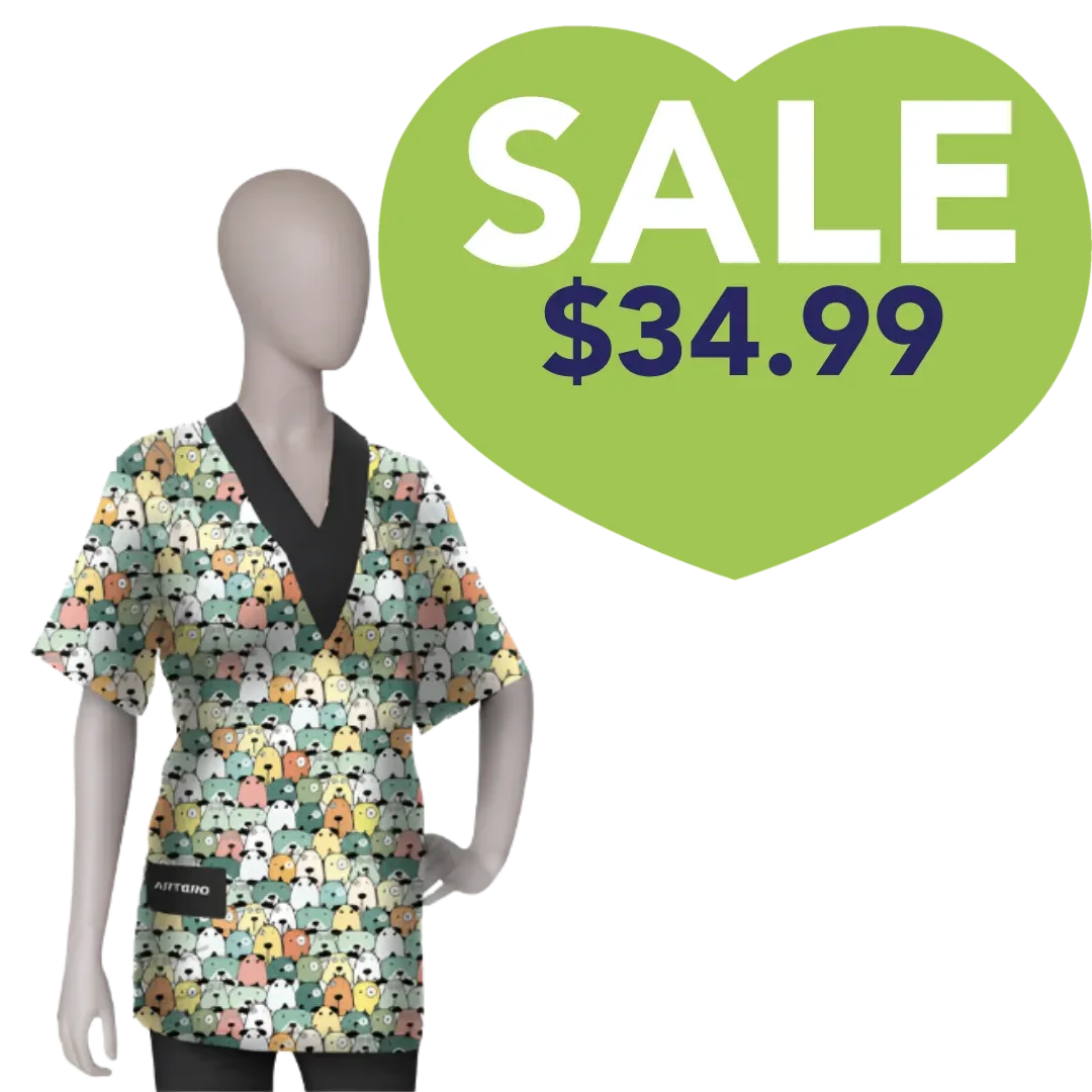 Cordoba Cartoon Grooming Smock by Artero