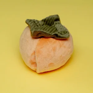 Persimmon Snuffle Squeaky Plush Toy for Dogs