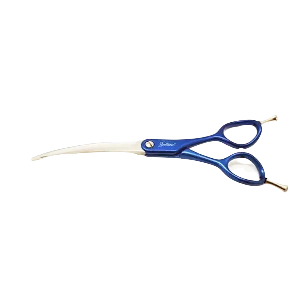 Colibri Curved Scissors Sapphire Blue 6.25 by Zolitta