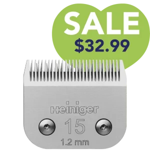 #15 Clipper Blade 1.2 mm by Heiniger