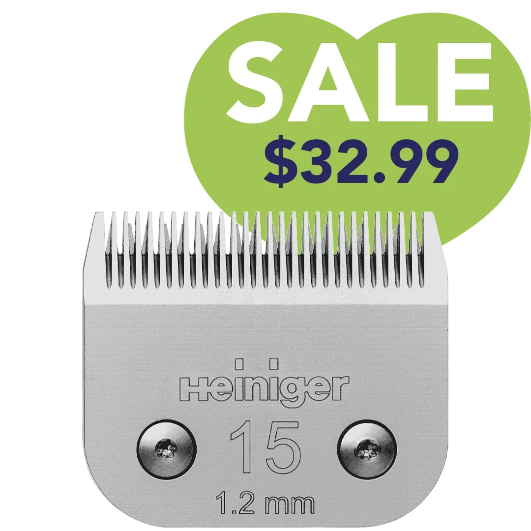 #15 Clipper Blade 1.2 mm by Heiniger