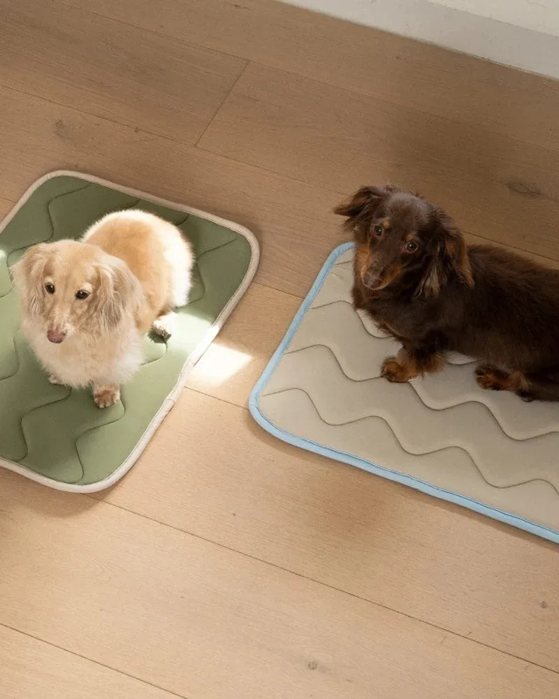 Cool Wave Memory Foam Dog Mat