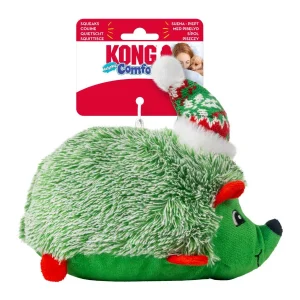 KONG Holiday Comfort HedgeHug Dog Toy Assorted, Medium
