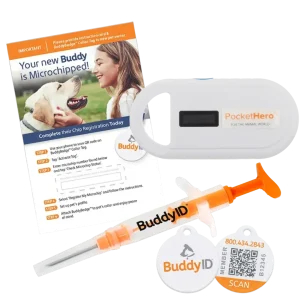 Microchip Complete Protection System with Reader by BuddyID