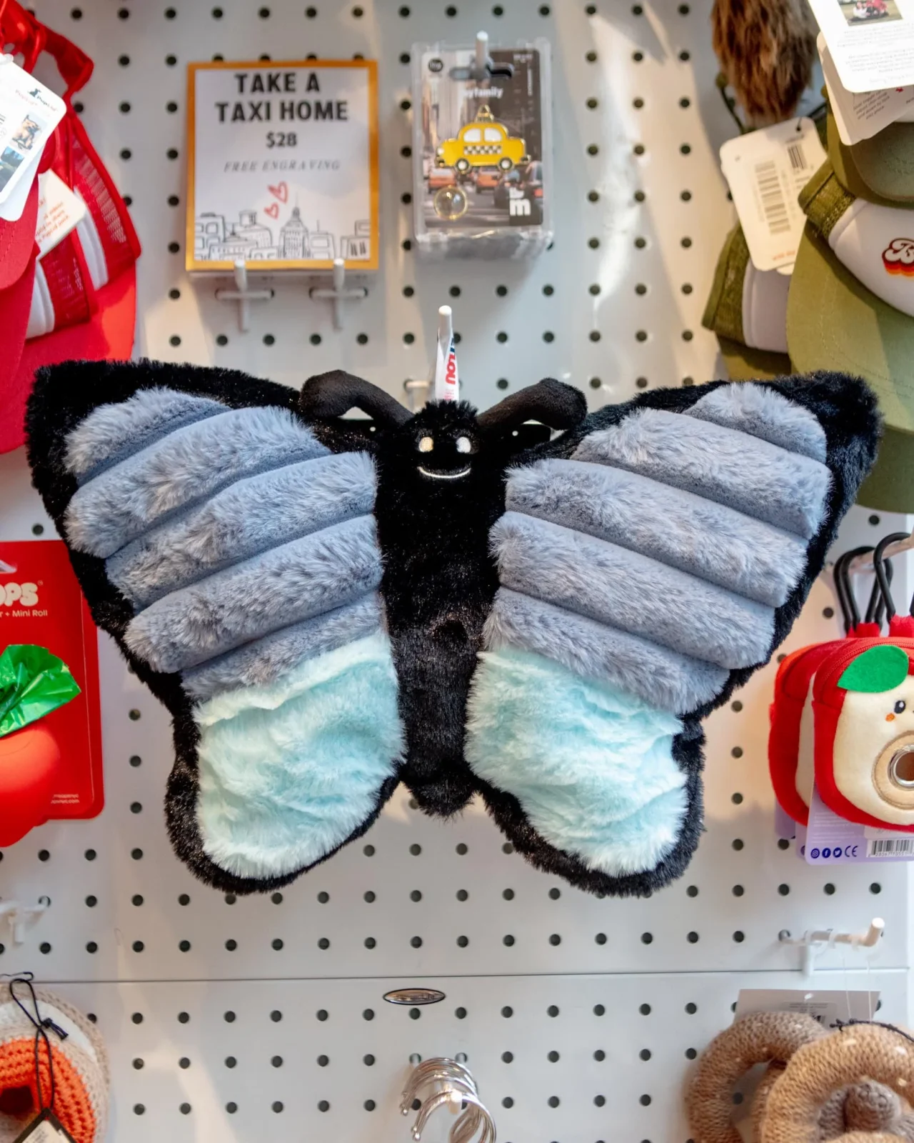Betsy the Butterfly Squeaky Plush Dog Toy