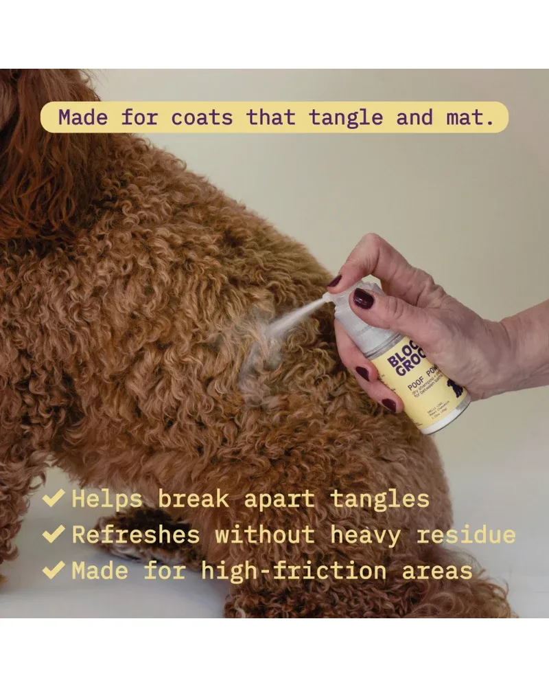 Poof Powder Dry Shampoo & Detangler for Dogs - Image 2
