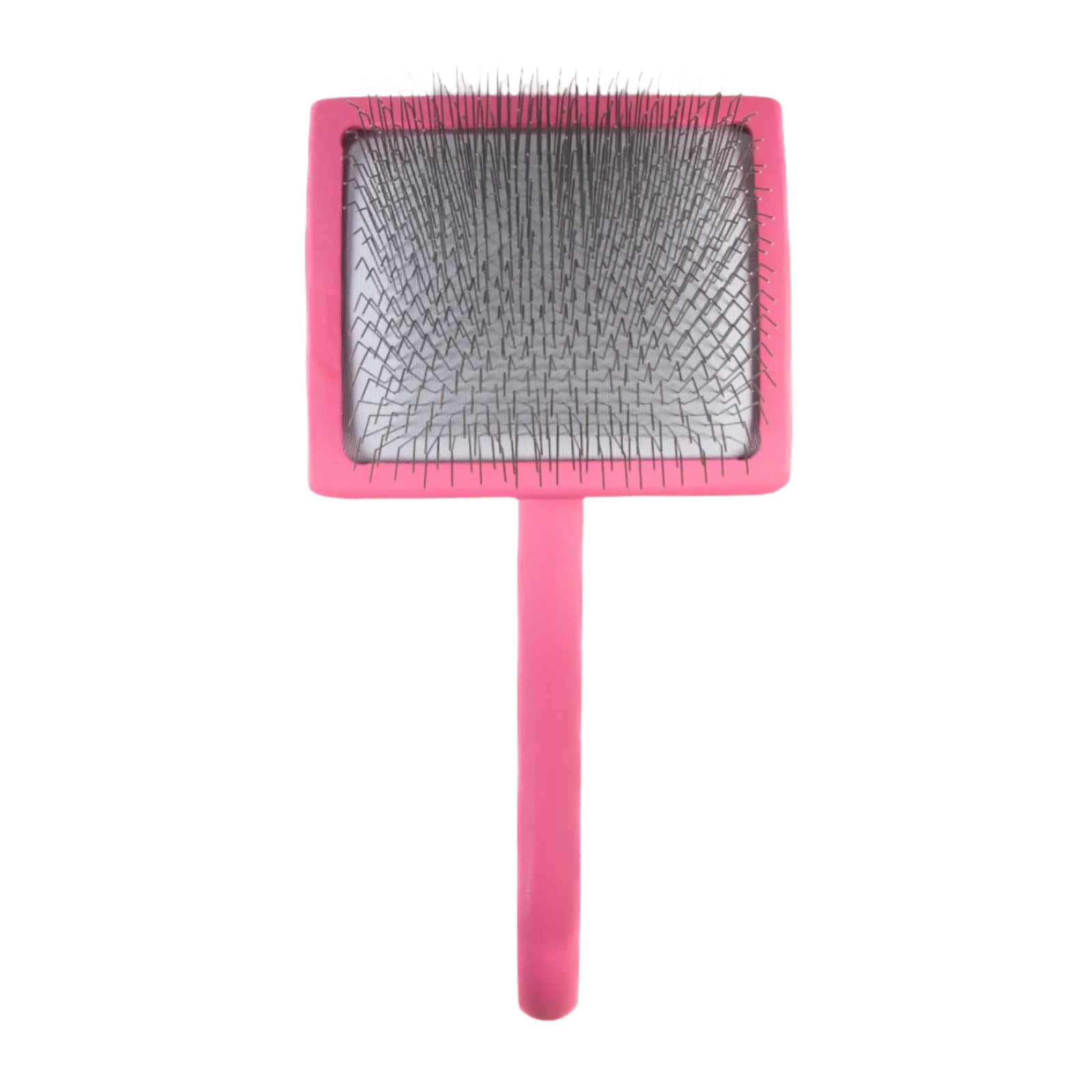 Large Curved Pink Dematting Brush by PetStore.Direct - Image 2