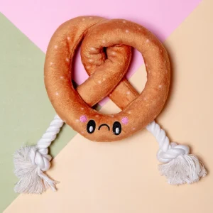 Pretzel Rope Tug Dog Toy