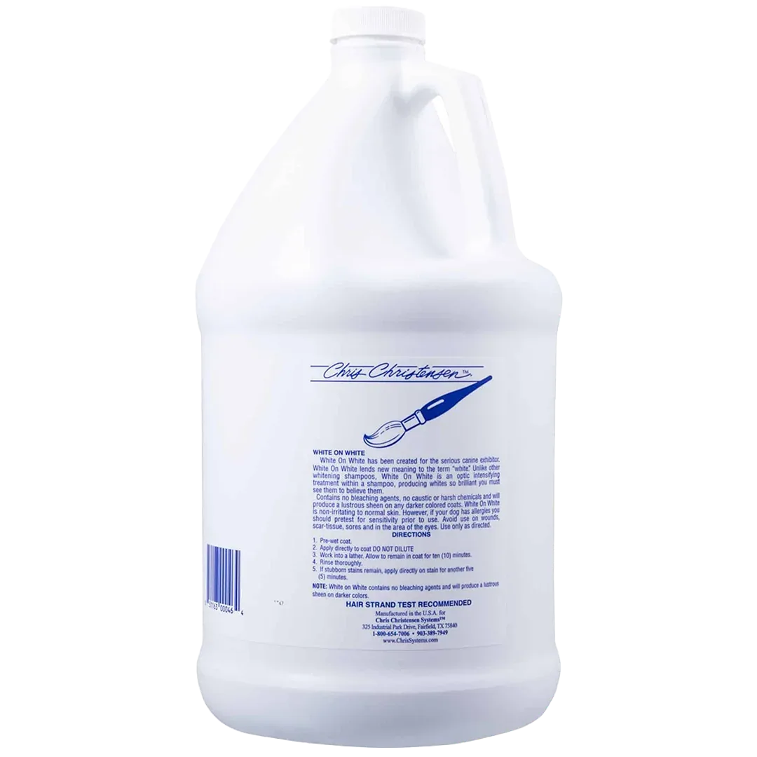 White on White Shampoo Gallon by Chris Christensen - Image 2