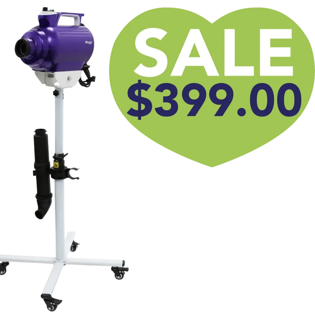 Solo Stream Dryer with Movable Dryer Stand by Waggz