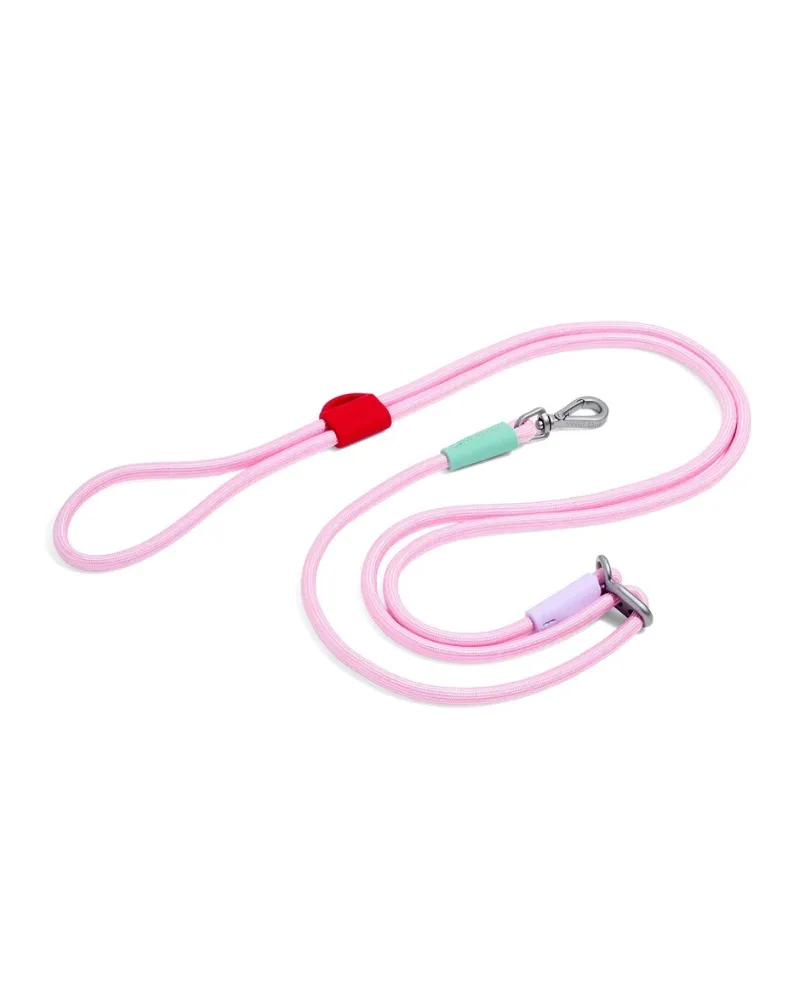 Hands-Free Rope Dog Leash in Bubblegum or Retro