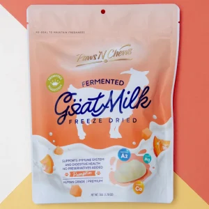 Freeze-Dried Probiotic Goat Milk Dog Treat (Pumpkin)