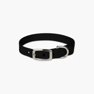 Ultrasuede Small Dog Collar in Black or Lavender (Made in the USA) (FINAL SALE)