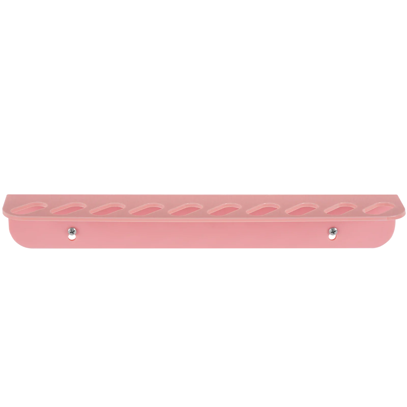 Acrylic 10 Scissor Holder Wall Mount Light Pink by PetStore.Direct - Image 2