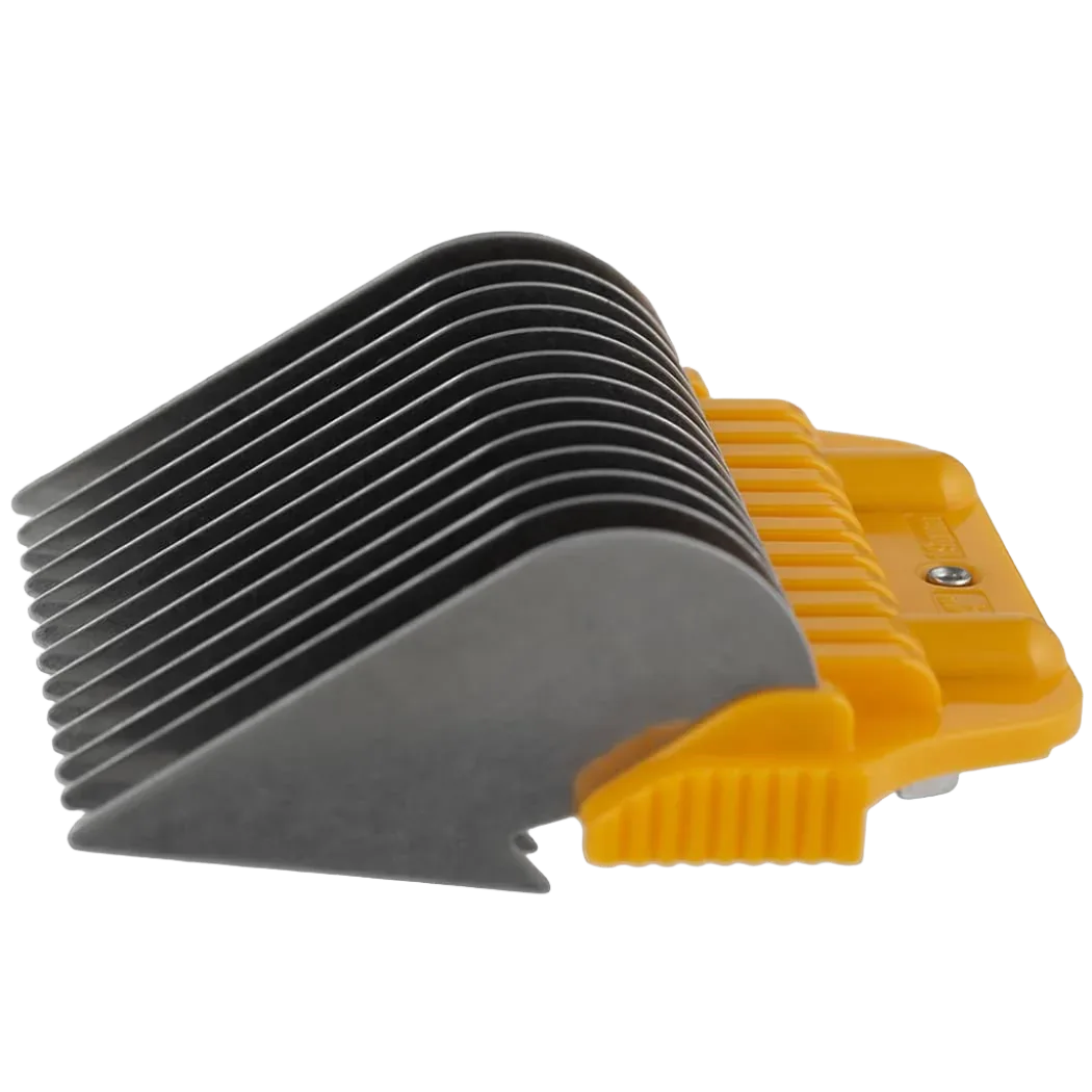 #A 3/4″ Orange Wide Snap on Comb by PetStore.Direct - Image 2