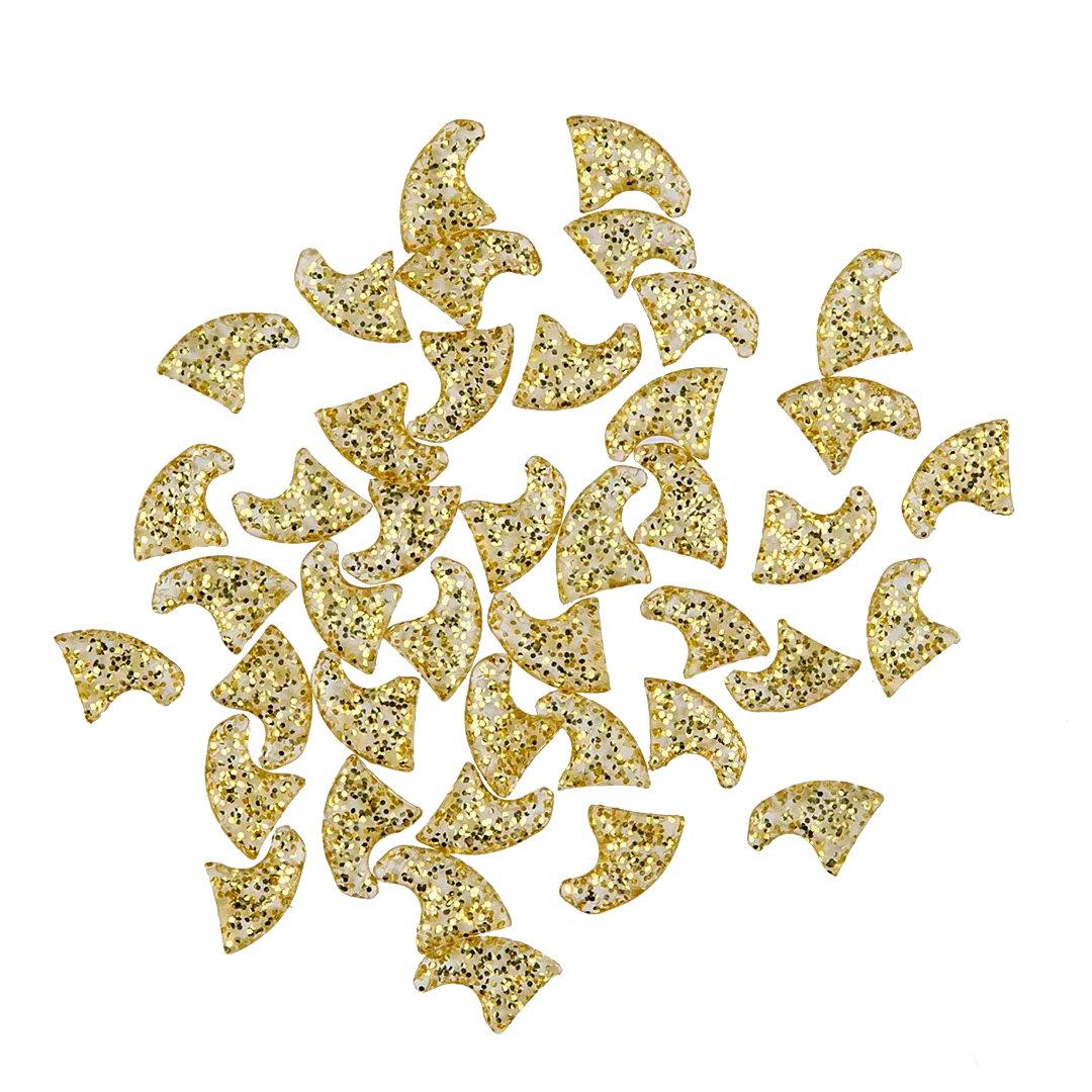 Gold Sparkle Feline Large Nail Caps by Soft Claws - Image 2
