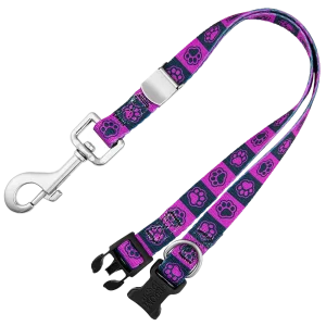 24" Polyester Loop Purple Checkers by Groom Loop
