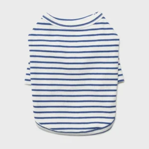 Striped Dog T-Shirt in Blue