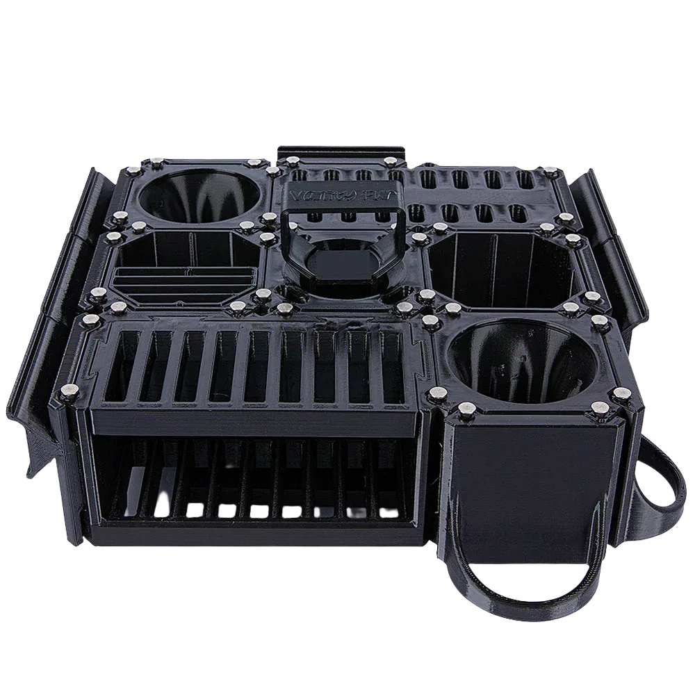 Custom Cube Tool Caddy Black by Vanity Fur - Image 2