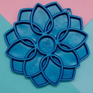 Mandala Flower Slow Feeder Bowl (Made in the USA) FINAL SALE