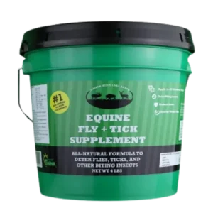 Equine Fly and Tick 4lb Supplement Bucket by Shield