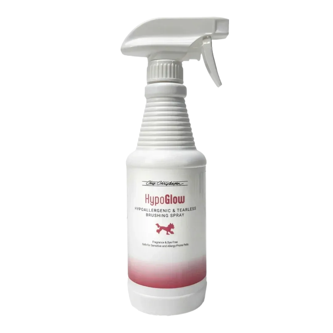 HypoGlow Hypoallergenic & Tearless Brushing Spray 16oz by Chris Christensen