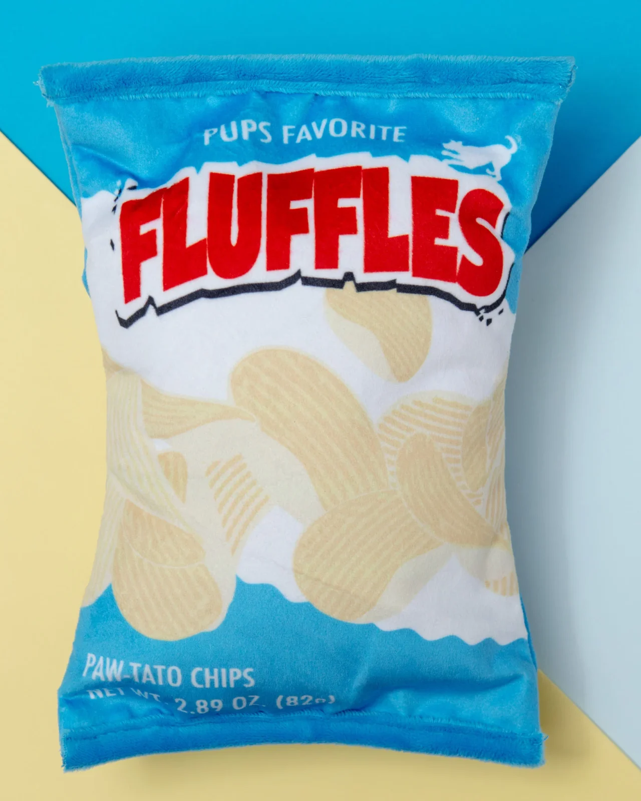 Fluffles Chips Crinkle Dog Toy