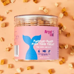 Freeze-Dried Fish Trio For Dogs & Cats