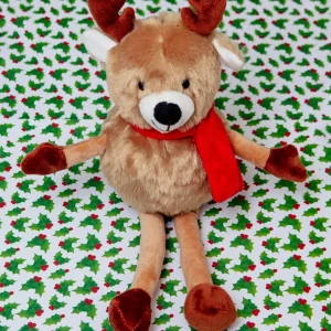 Randy the Reindeer Squeaky Plush Dog Toy