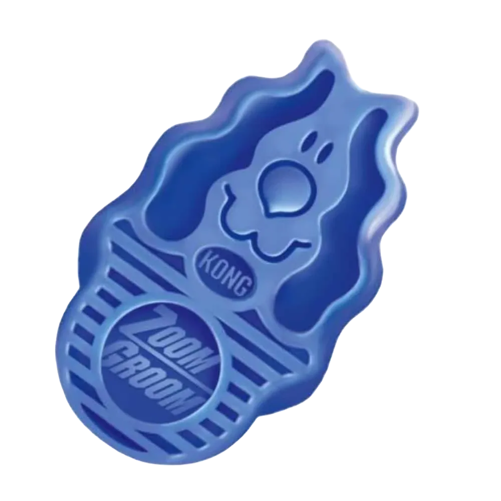 Small Bathing Brush for Puppies Blue by ZoomGroom - Image 2