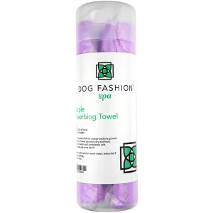 Absorption Towel Purple by Dog Fashion Spa