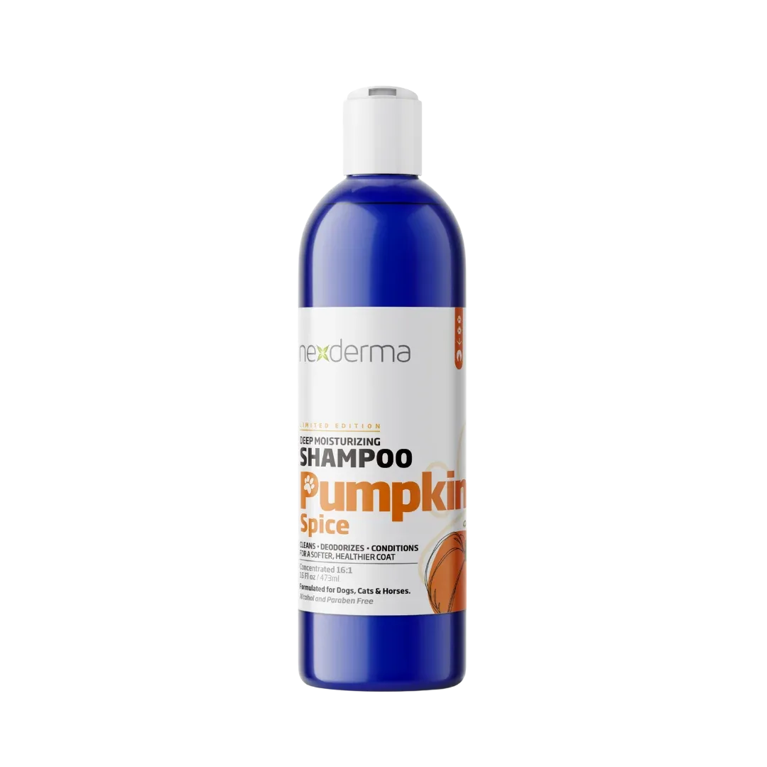 Limited Edition Pumpkin Spice Deep Moisturizing Shampoo 16oz by Nexderma