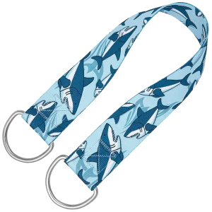 25" Belly Band Blue Shark by Groom Loop