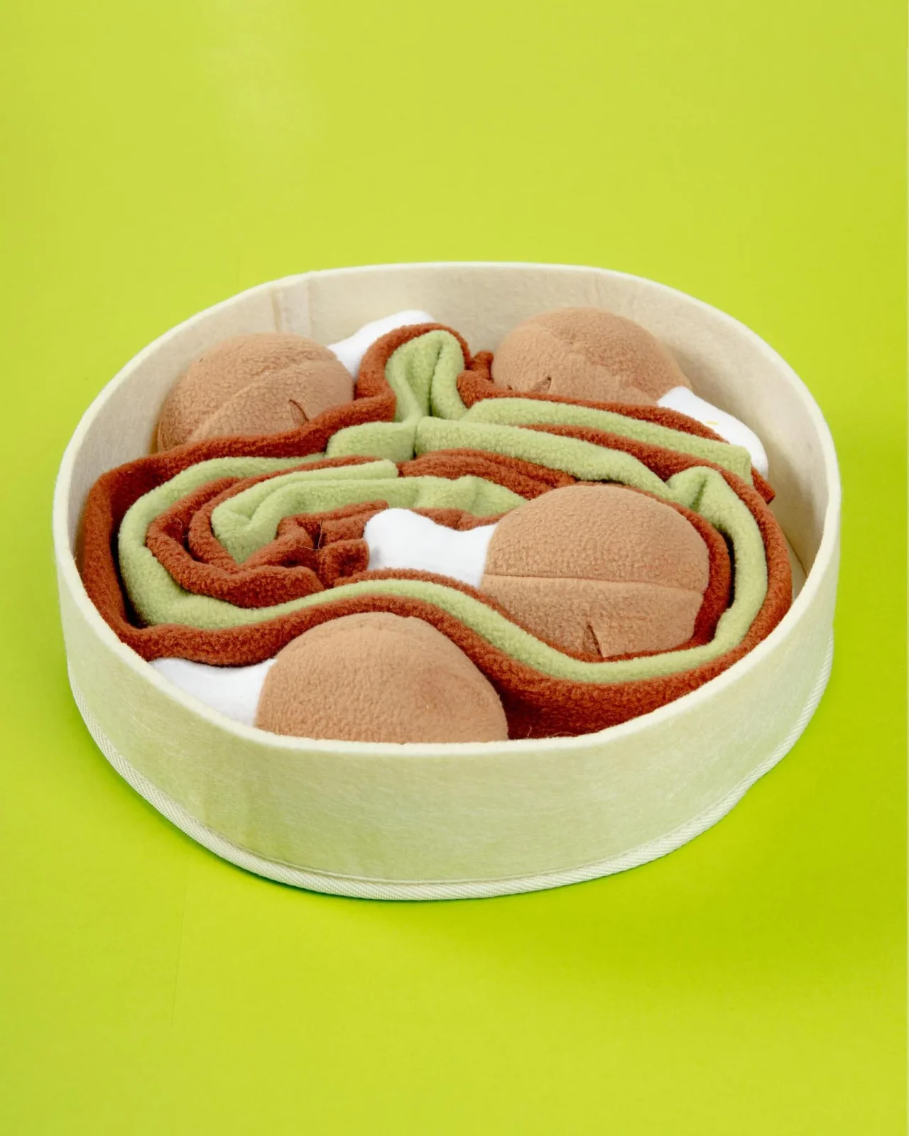 Chicken N'Gravy Dog Snuffle Bowl Toy