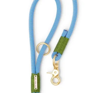 Tahoe Green & Blue Climbing Rope Dog Leash