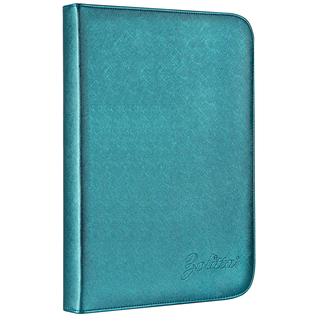 20 Scissors Case Metallic Aqua by Zolitta