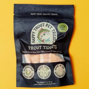 Trout Tidbits Dog Treats