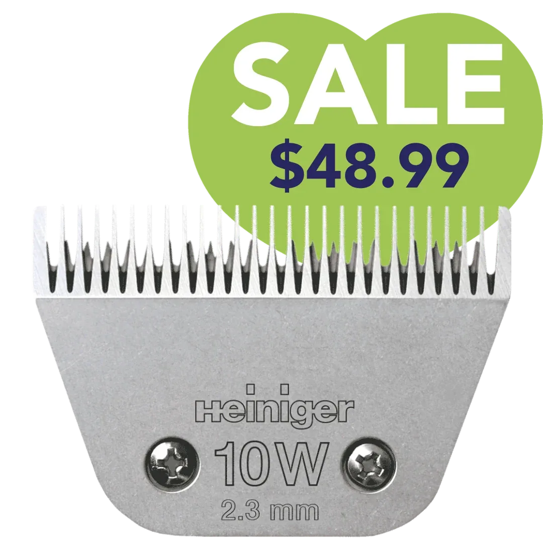 #10W Clipper Blade 2.3 mm by Heiniger