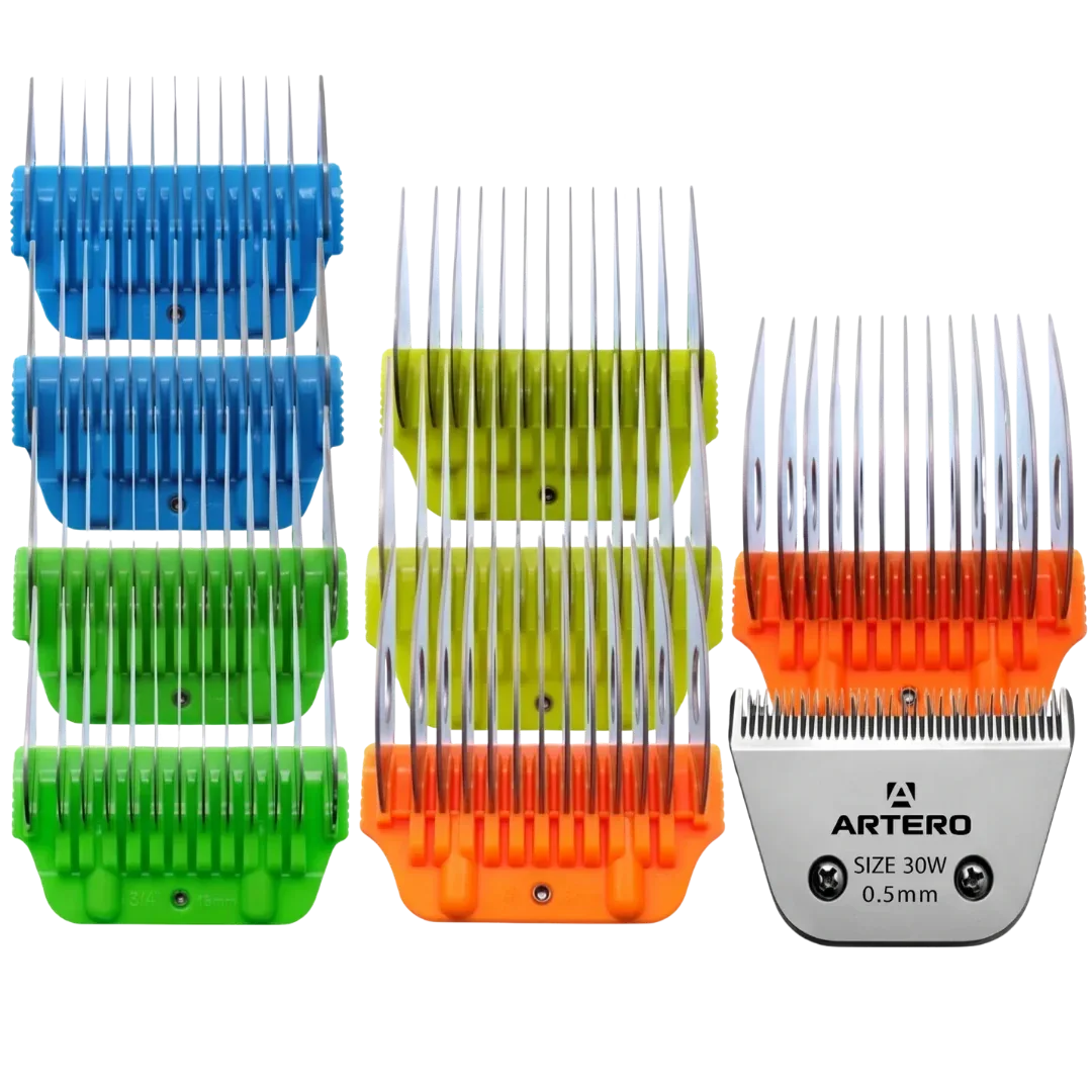 Wide Comb Attachments with #30W Blade Set by Artero - Image 2
