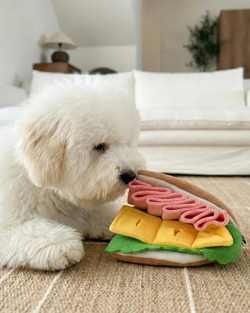 Half Sandwich Dog Snuffle Toy - Image 2