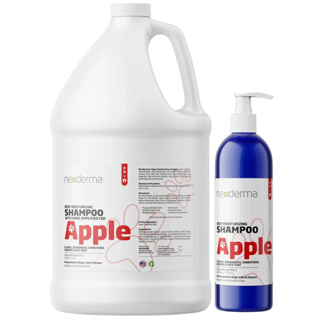 Apple Deep Moisturizing Shampoo Gallon and Perfume 8oz by Nexderma