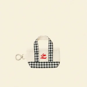 The Little Beast Poop Bag Tote in Gingham
