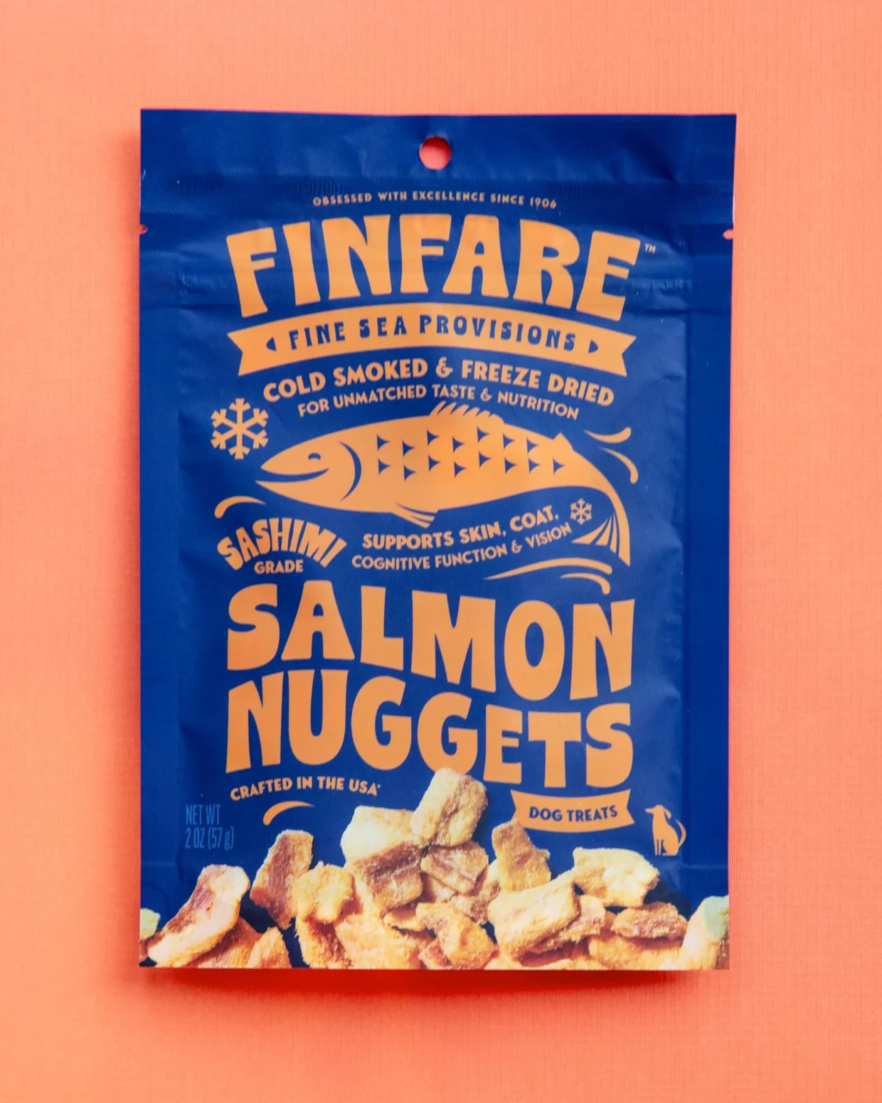 Freeze-Dried Salmon Nuggets for Dogs