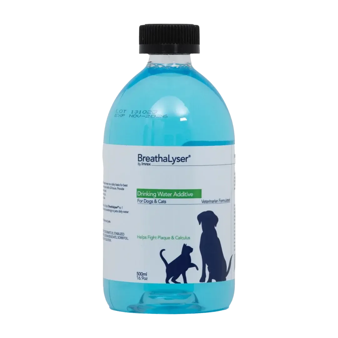 Drinking Water Additive for Dogs and Cats 500 ml by Breathalyser