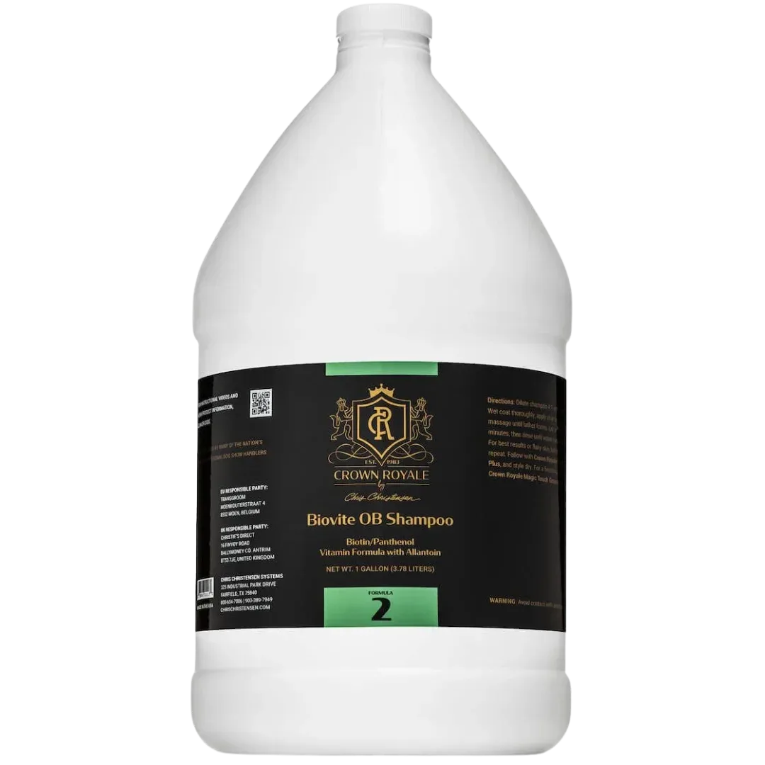 Biovite #2 OB Shampoo Concentrate 1Gallon by Crown Royale