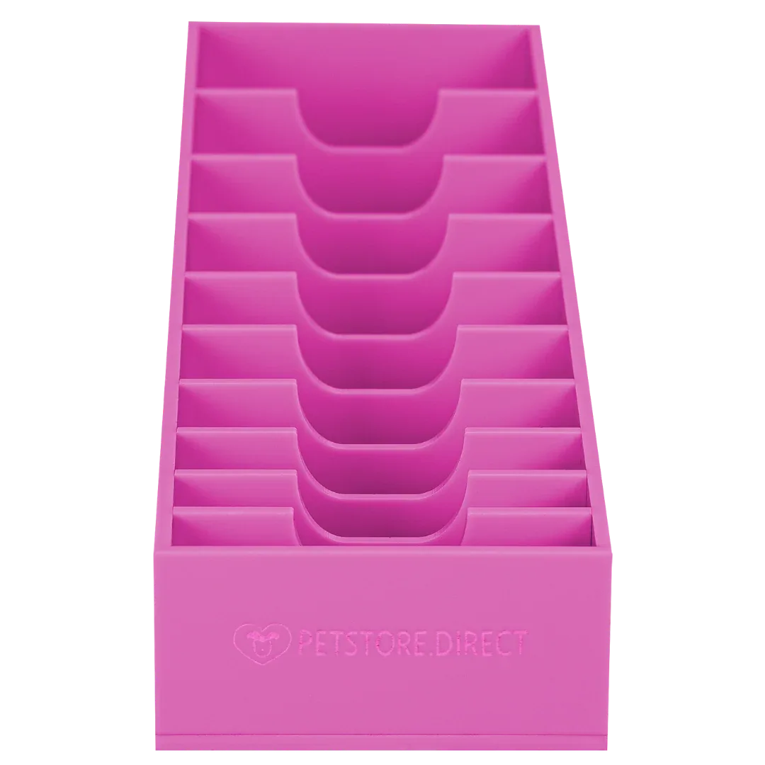 Wide 10 Blades/Combs Guard Holder Hot Pink by PetStore.Direct - Image 2