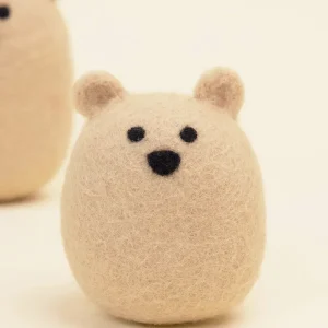 Wool Bear Dog Toy