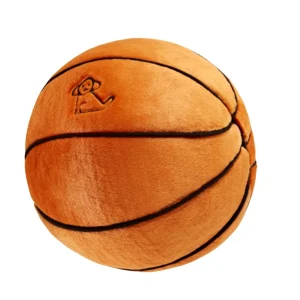 Basketball Squeaky Plush Dog Toy