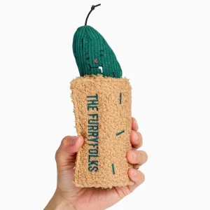 Fried Pickle Nosework Dog Toy