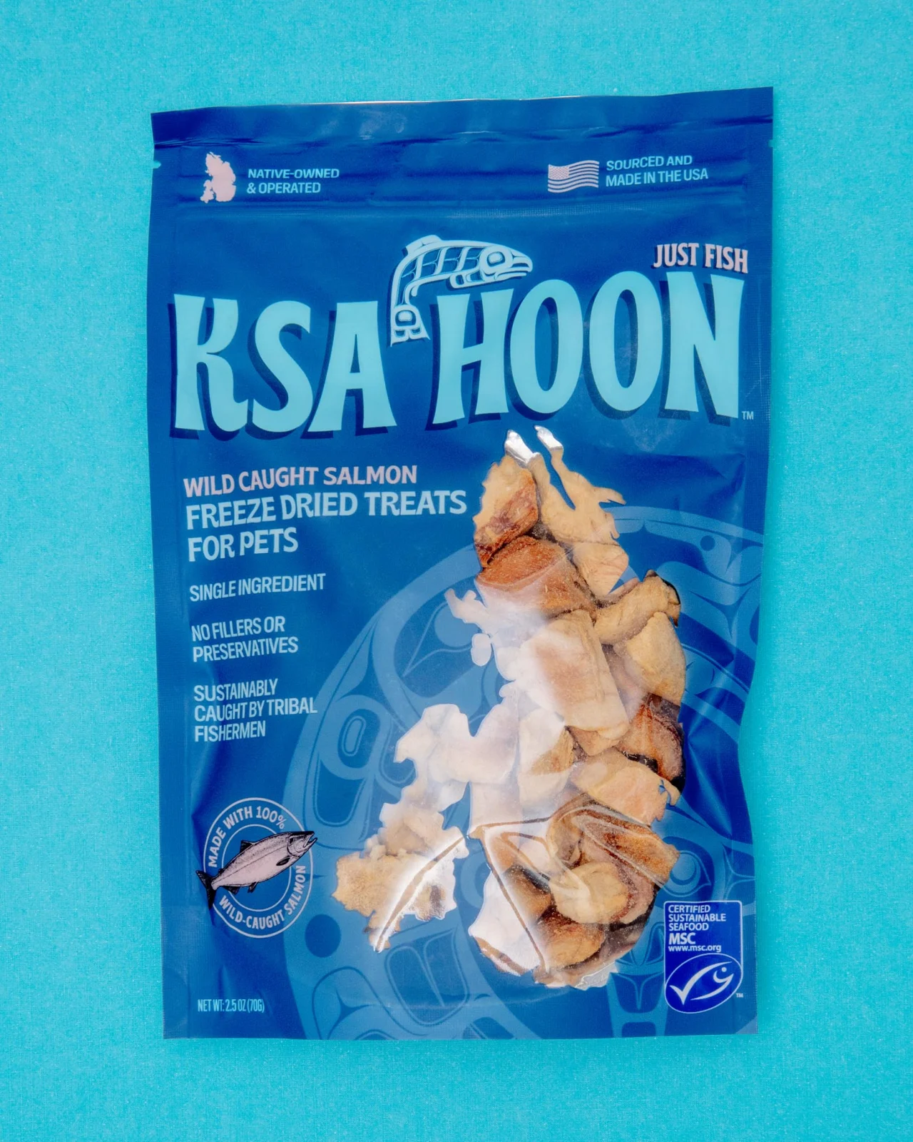Freeze Dried Wild Salmon Dog Treats